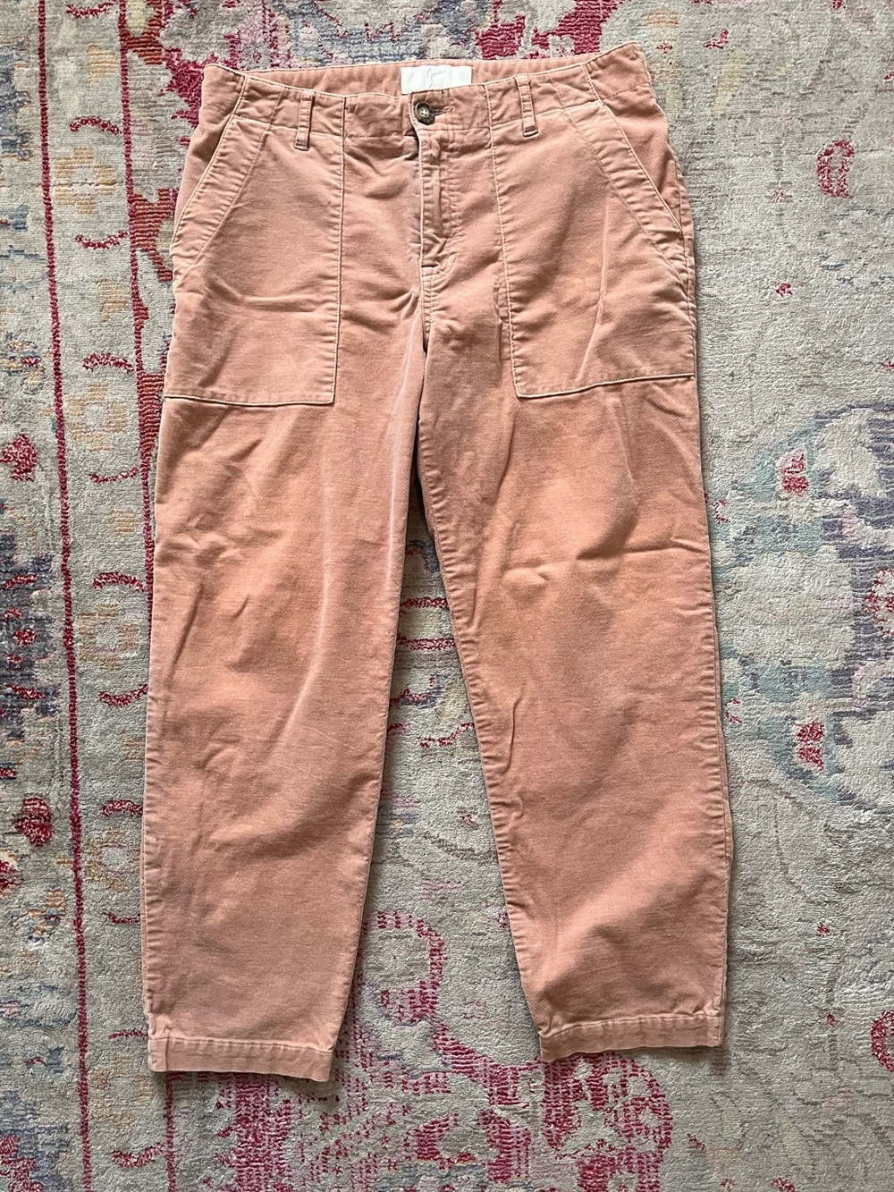 Joie velour style cropped pants